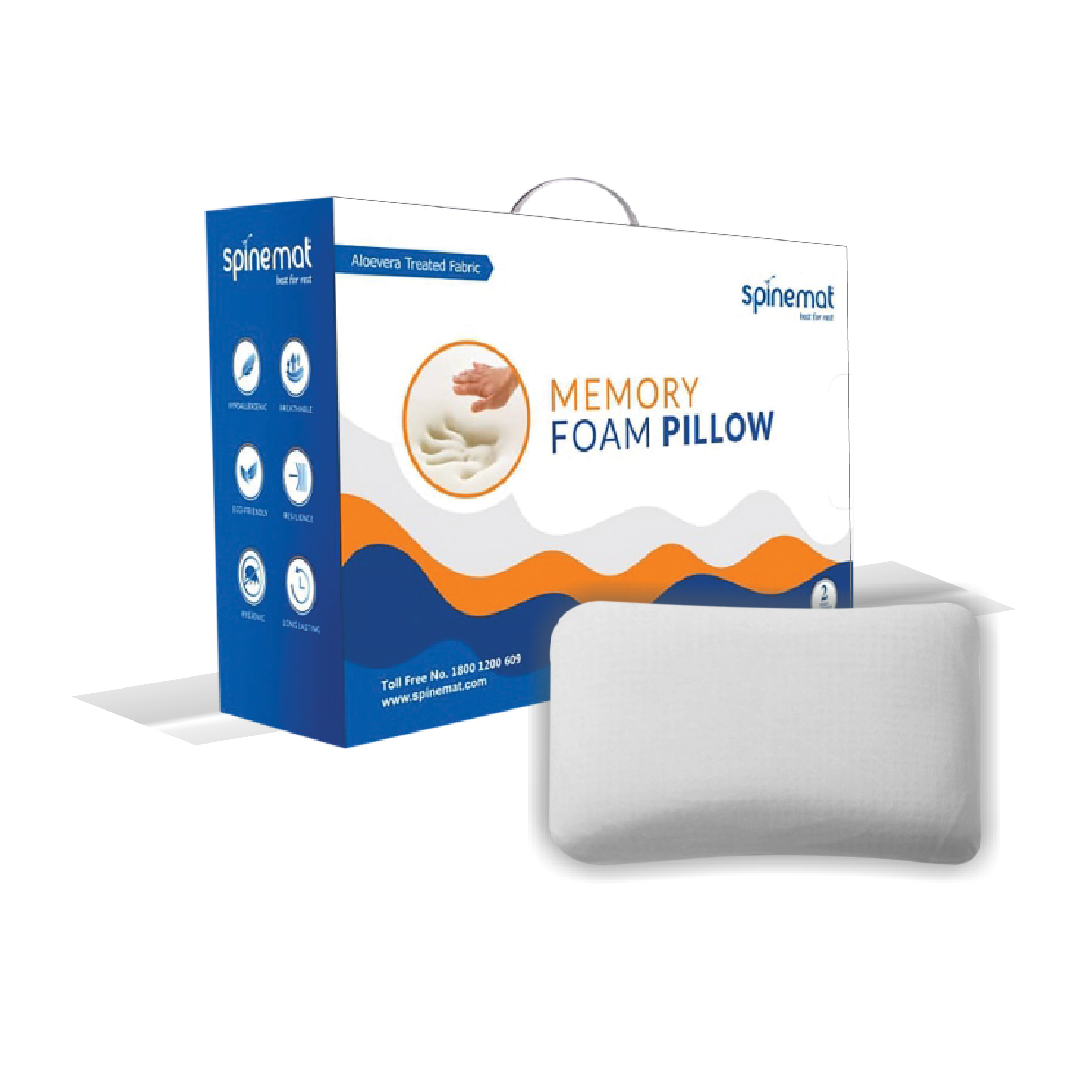 Foam pillow outlet online
