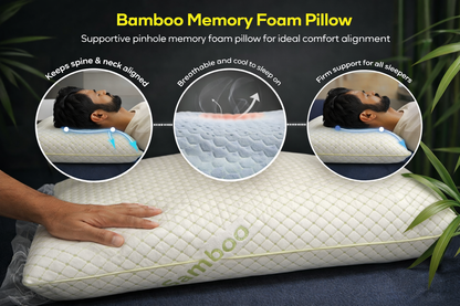 spinemat memory foam pillow