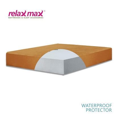 RelaxMax Terry Cotton Waterproof Mattress Protector