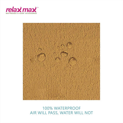 RelaxMax Terry Cotton Waterproof Mattress Protector