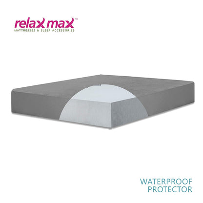 RelaxMax Terry Cotton Waterproof Mattress Protector