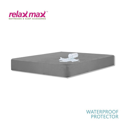RelaxMax Terry Cotton Waterproof Mattress Protector