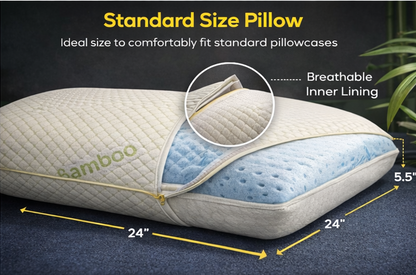 spinemat memory foam pillow