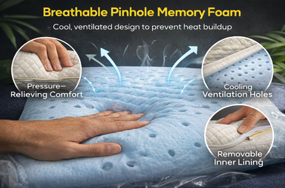 spinemat memory foam pillow