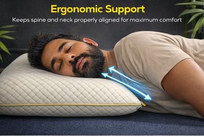 spinemat memory foam pillow
