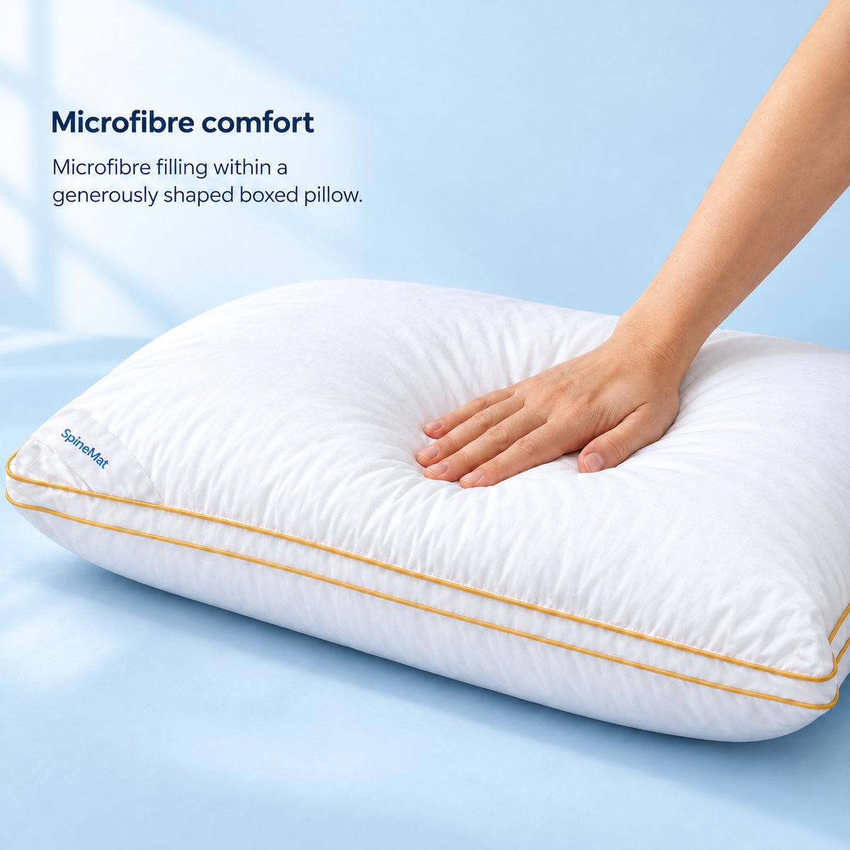 Microfibre Box Pillow