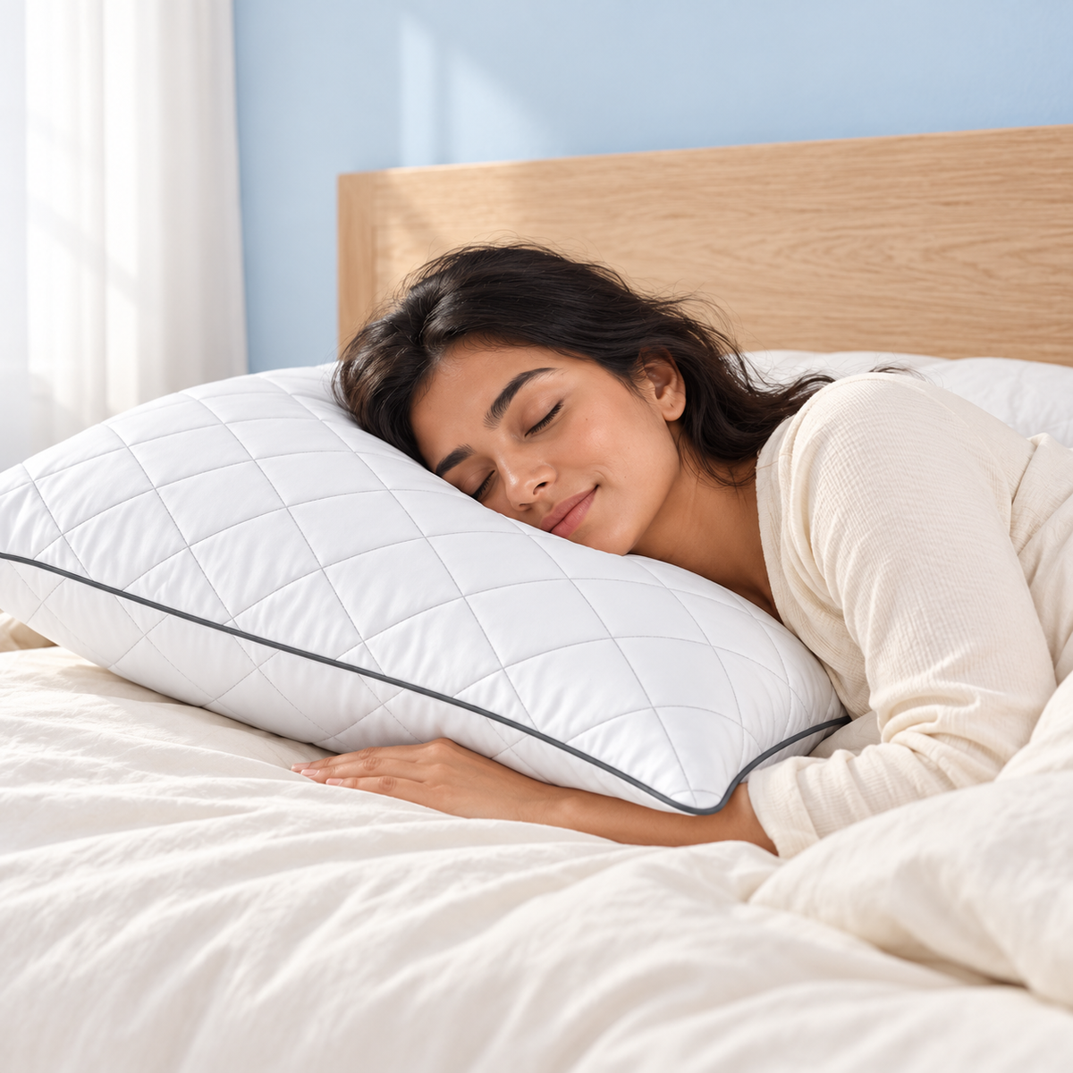 Quilted Microfibre Pillow
